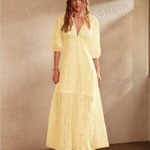 SHEIN white dress XL